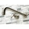 Kingston Brass KS8048ZX Wall Mount Tub Faucet, Brushed Nickel KS8048ZX - alternate 2